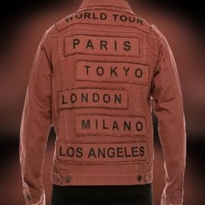 World Tour Colored Denim Jacket
